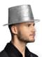 Sombrero plateado brillante