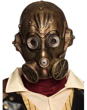 Maschera antigas steampunk