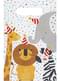 10 Animal Party Bags - Safari