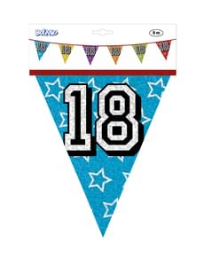 Number 18 Bunting