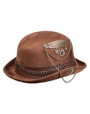 Steampunk Hat with Chains