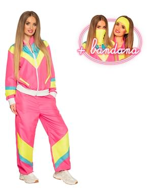 80s Pink Costume for Adults