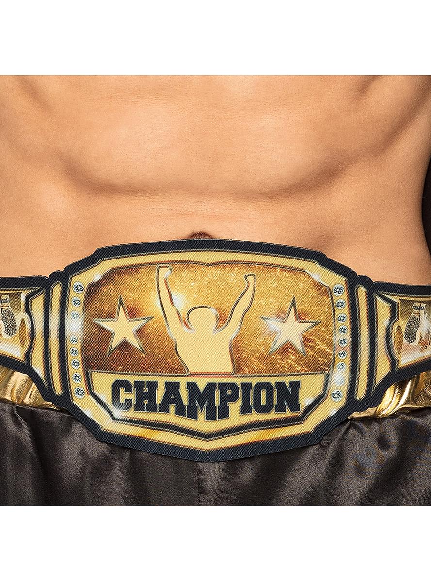 Boxer Champion Kostume til menn