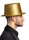 Chapeau doré brillant