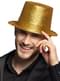 Cappello dorato luccicante