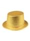 Chapeau doré brillant