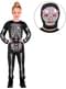Costume da scheletro glitterato per bambina