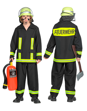 Feuerwehrmann Kostüm für Jungen