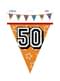 Vlaggenslinger met nummer 50