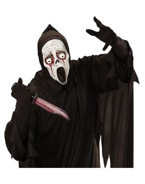 Bloody Hooded Skeleton Mask