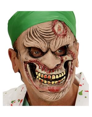Máscara de zombie cirujano