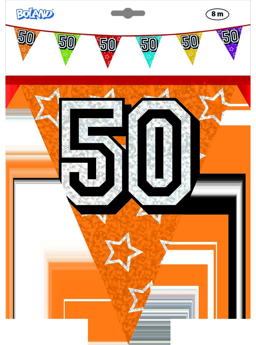 Number 50 Bunting
