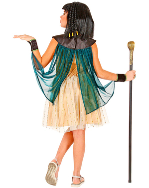 Dronning Cleopatra kostume til piger