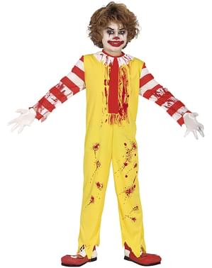 Costume da clown assassino per bambino