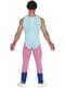 80s Aerobics Costume with Surprise for Men