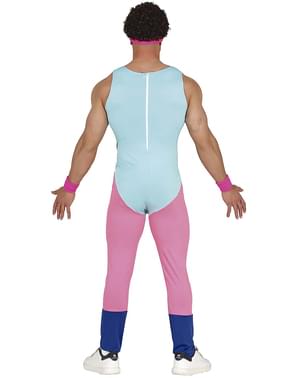 Costum de aerobic din anii '80 cu surpriză pentru bărbați