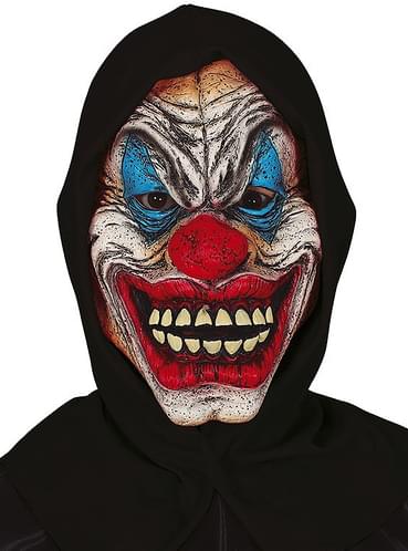 Masque De Clown Terrifiant En Latex - Effrayant Pour Halloween, Cosplay Ou Maison Hantée | Taille Adulte, Confortable Et Réaliste | Avec Détails Sanglants - 5