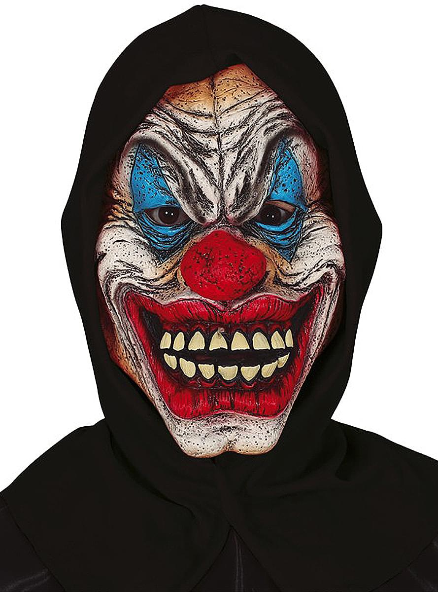 Scary Clown Hooded Mask