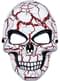 Blutige Skelett Maske