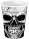 6 Halloween Skull Cups