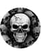 Halloween Totenkopf Teller 6 Stück (23cm)