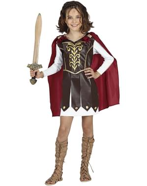 Disfraz de gladiadora para niña