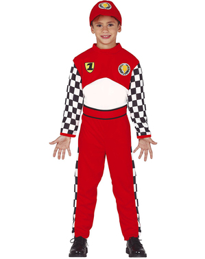 Costume da pilota di Formula 1 per bambino