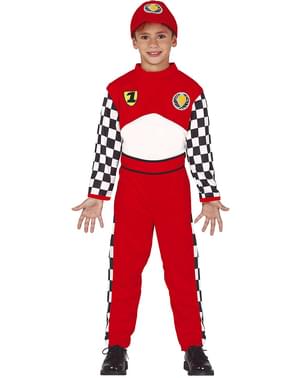 Disfraz de piloto de Formula 1 para niño