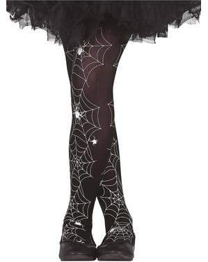 Cobweb Tights for Girls