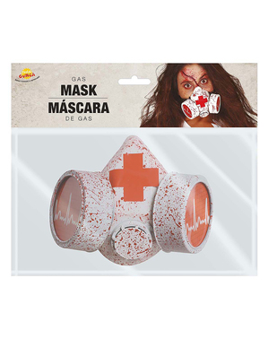 Krvavá jaderná plynová maska