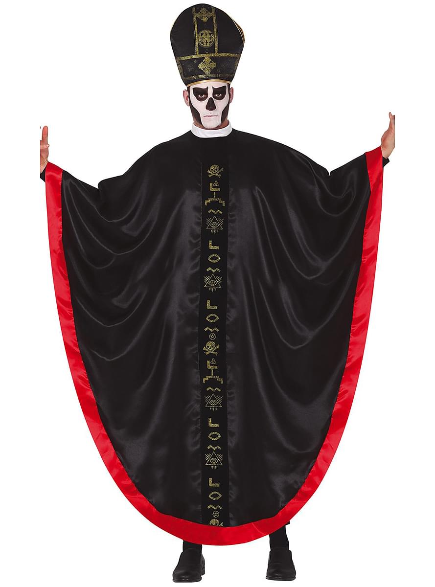Satanisch Kardinaal Kostuum voor Mannen
