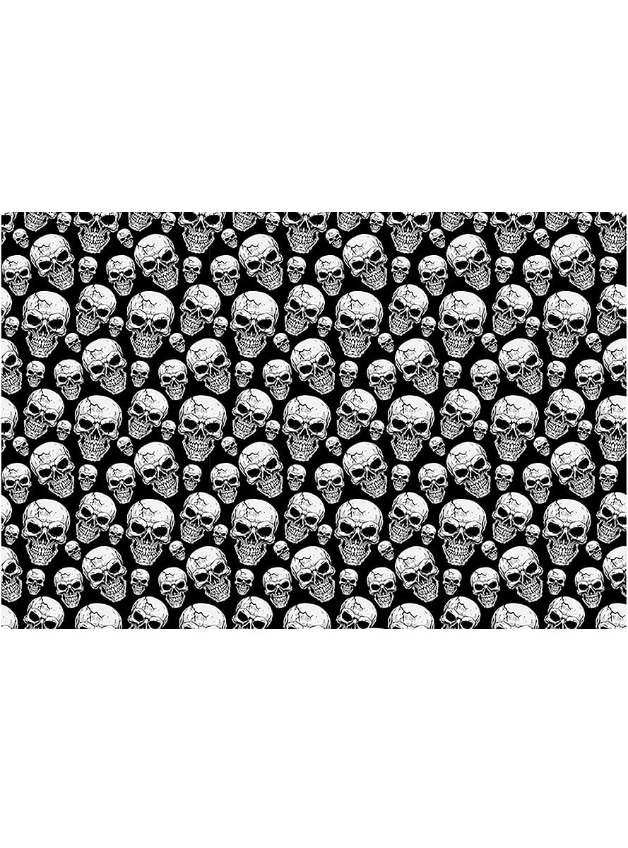 Nappe crâne Halloween