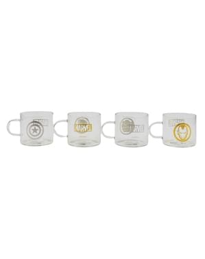 Set of 4 Avengers Mugs