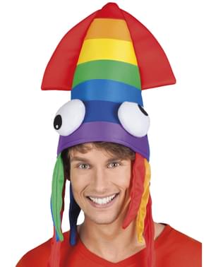 Aikuisten monivärinen mustekalahattu