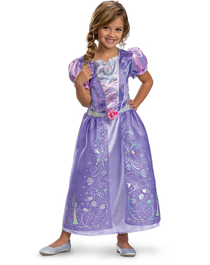 Kostým Rapunzel pre dievčatá - Disney100