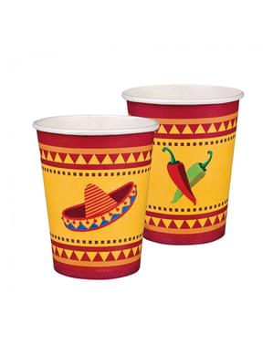 10 x Mexican Fiesta Cups