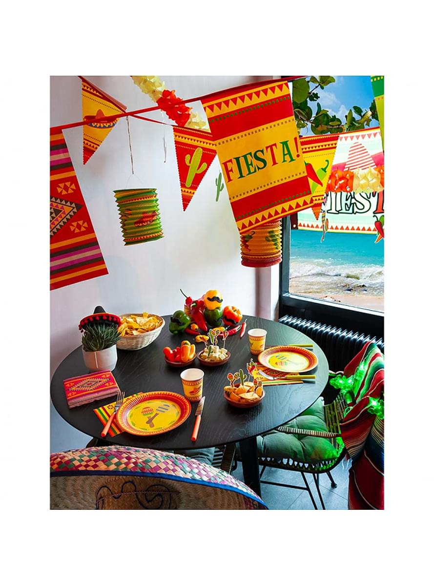 10 copos para festa mexicana