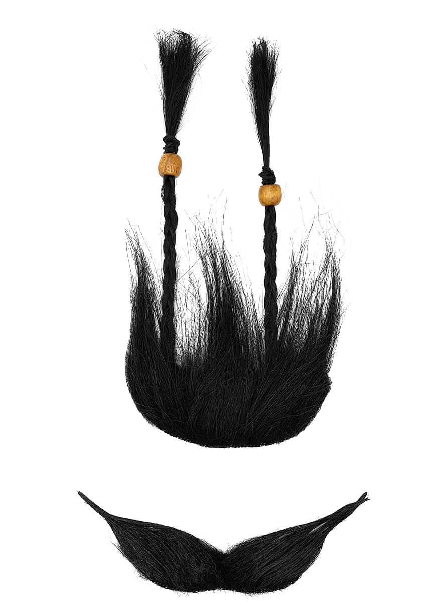 Bigode e pera de pirata