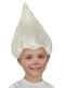 Perruque blanche Trolls enfant