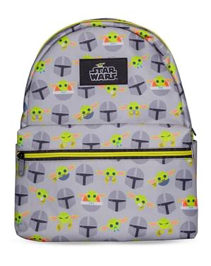 The Mandalorian Baby Yoda and Boba Fett Backpack - Star Wars