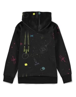 Star Wars Galaxy Sweatshirt til drenge