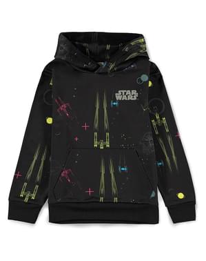 Star Wars Galaxy Sweatshirt til drenge