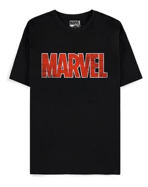 Maglietta Marvel con logo da uomo