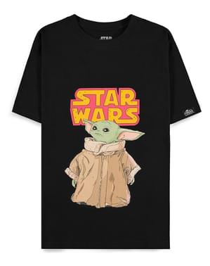 T-shirt Baby Yoda The Mandalorian femme - Star Wars