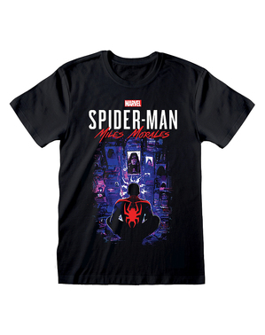 T-shirt Miles Morales Spiderman homme