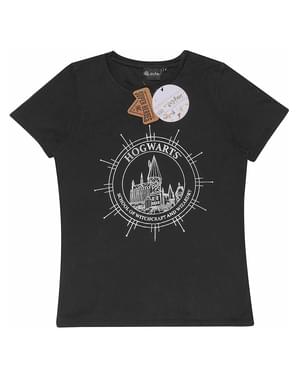 Camiseta de Hogwarts logo para mujer - Harry Potter