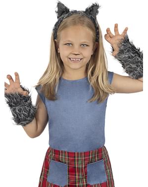 Fato de lobisomem para menina