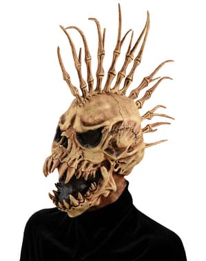 Masque Tête de mort punk démoniaque