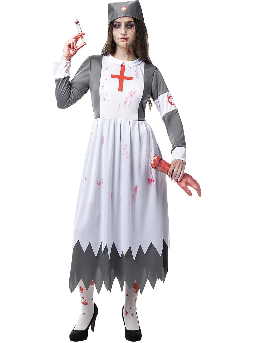 Deguisement Docteur Zombie Fille main image 0