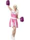 Déguisement pompon girl rose femme